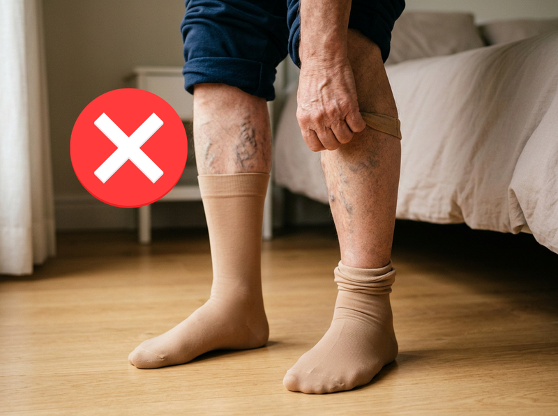Compared to Compression Socks